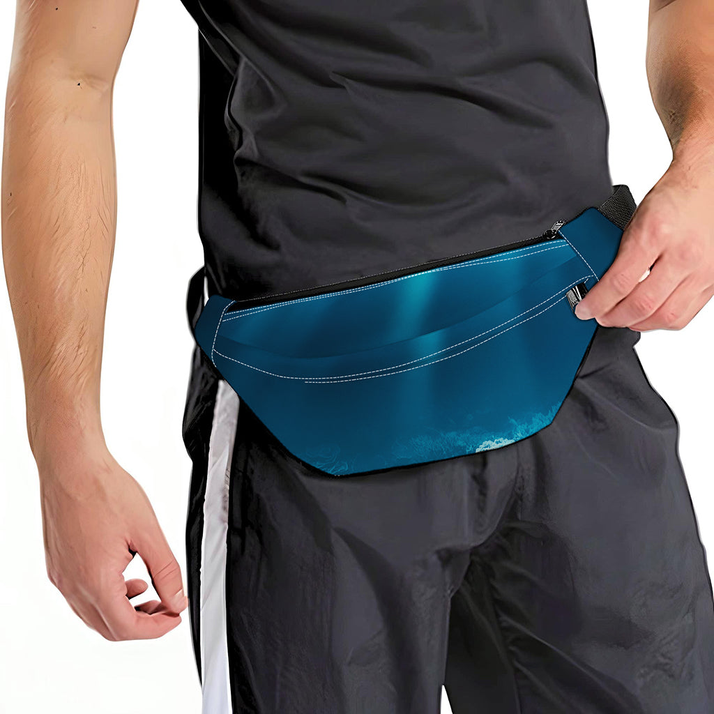 Ocean Underwater Print Fanny Pack