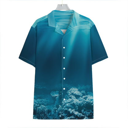 Ocean Underwater Print Hawaiian Shirt