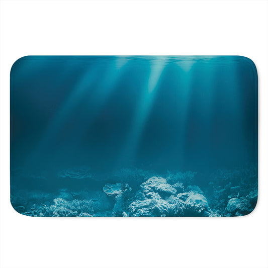 Ocean Underwater Print Indoor Door Mat