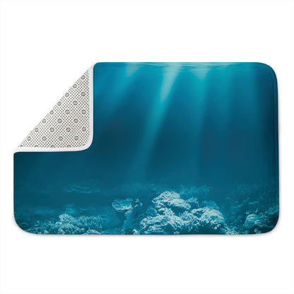 Ocean Underwater Print Indoor Door Mat