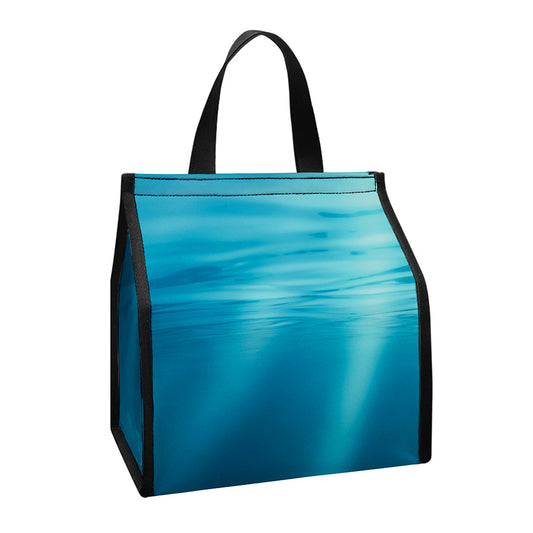 Ocean Underwater Print Insulated Lunch Tote