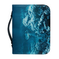 Ocean Underwater Print Leather Bible Cover
