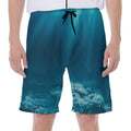 Ocean Underwater Print Men's Beach Shorts