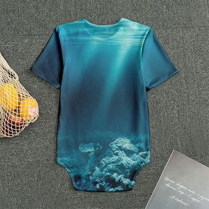 Ocean Underwater Print Men's Bodysuit