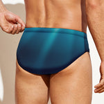 Ocean Underwater Print Men's Swim Briefs