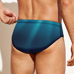 Ocean Underwater Print Men's Swim Briefs