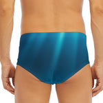 Ocean Underwater Print Men's Triangle Swim Briefs