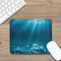 Ocean Underwater Print Mouse Pad