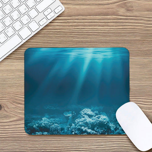 Ocean Underwater Print Mouse Pad
