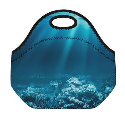 Ocean Underwater Print Neoprene Lunch Bag