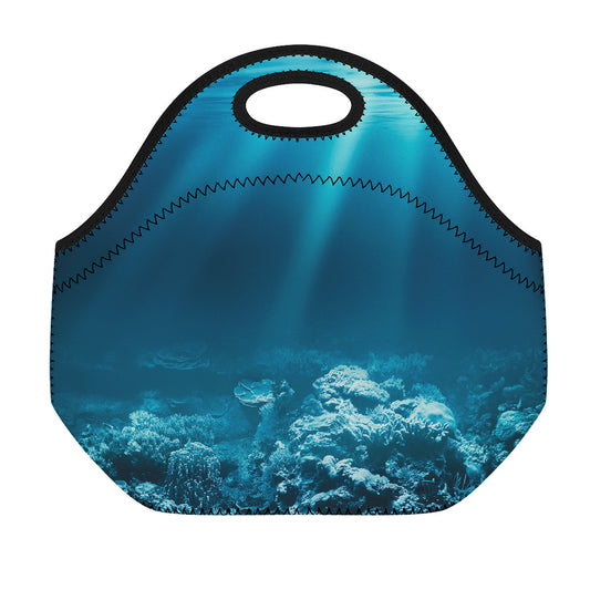 Ocean Underwater Print Neoprene Lunch Bag