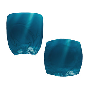 Ocean Underwater Print Office Chair Cover