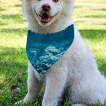 Ocean Underwater Print Over The Collar Dog Bandana