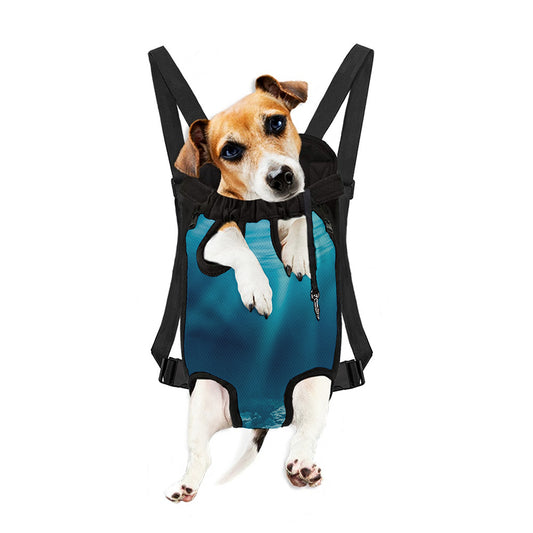 Ocean Underwater Print Pet Carrier Backpack