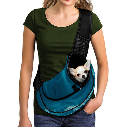Ocean Underwater Print Pet Sling Carrier