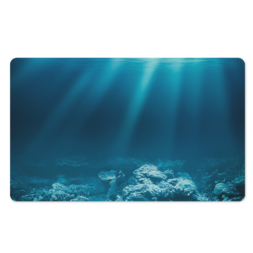 Ocean Underwater Print Polyester Doormat