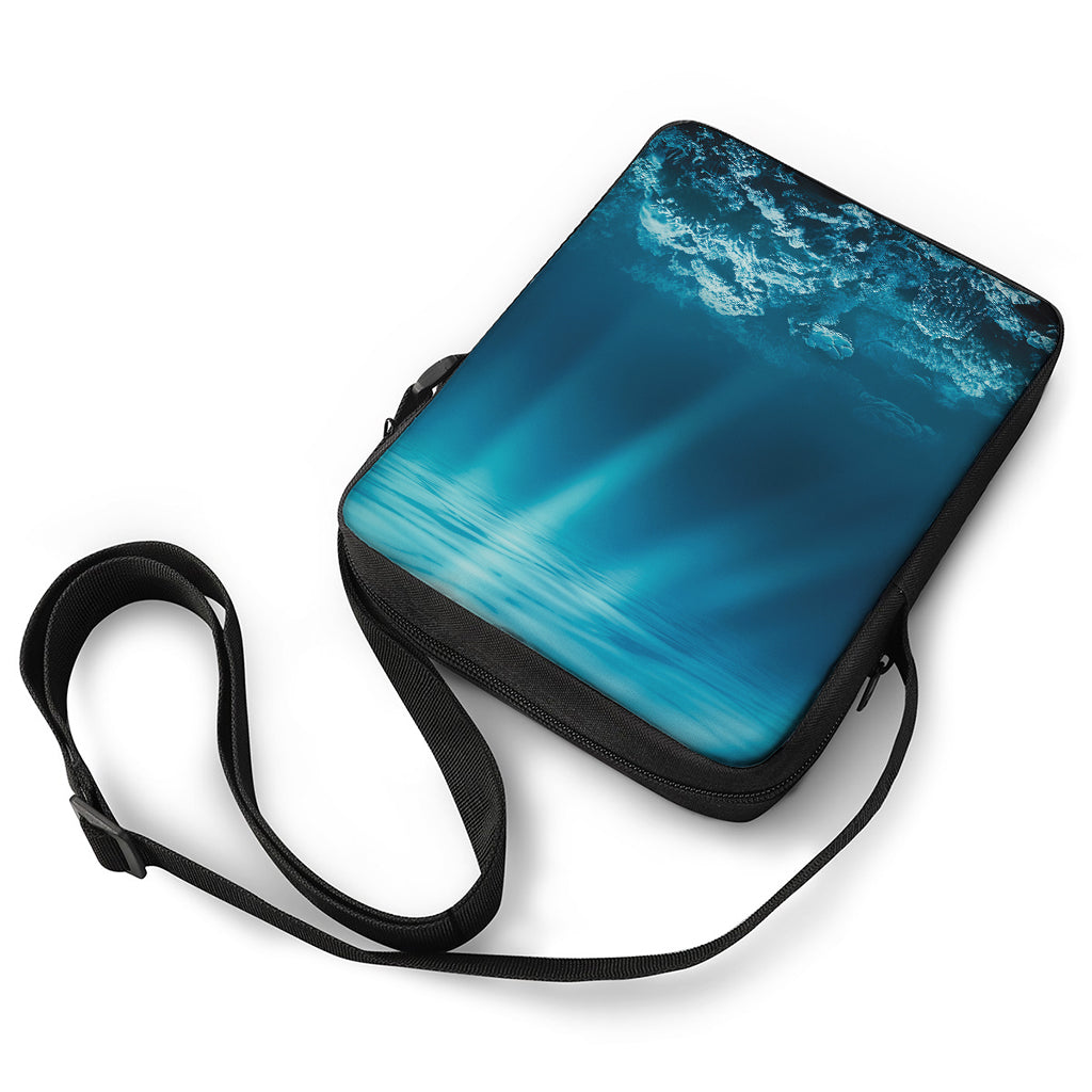 Ocean Underwater Print Rectangular Crossbody Bag