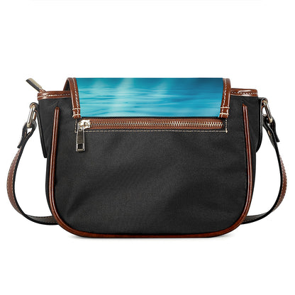 Ocean Underwater Print Saddle Bag