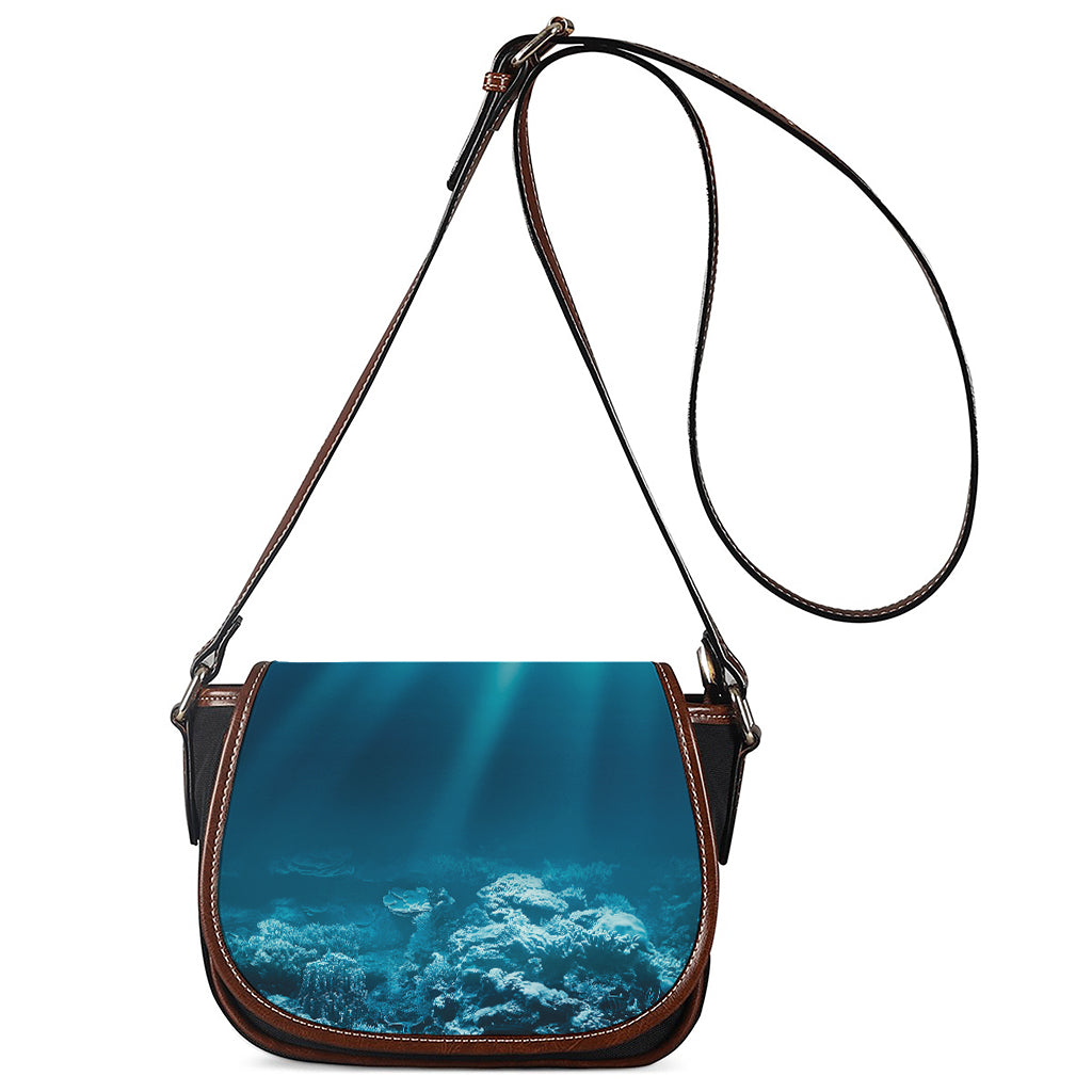 Ocean Underwater Print Saddle Bag