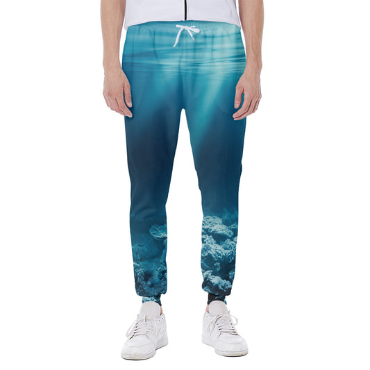 Ocean Underwater Print Scuba Joggers