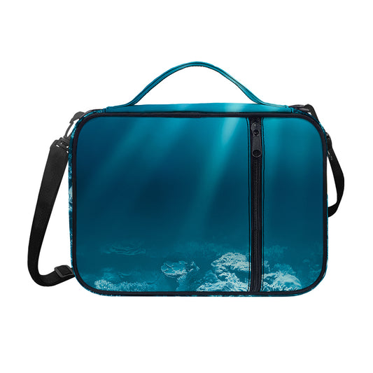 Ocean Underwater Print Shoulder Strap Bible Bag