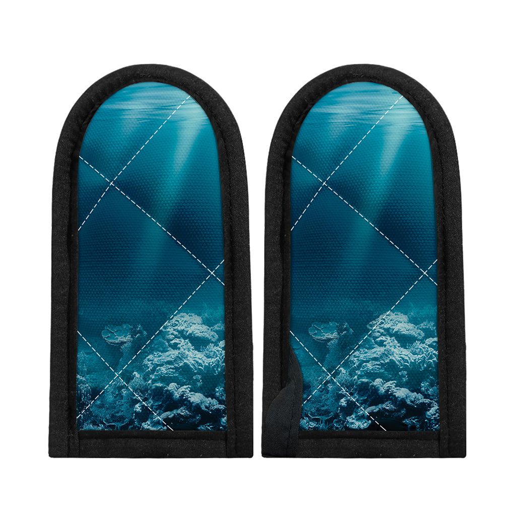 Ocean Underwater Print Skillet Handle Cover