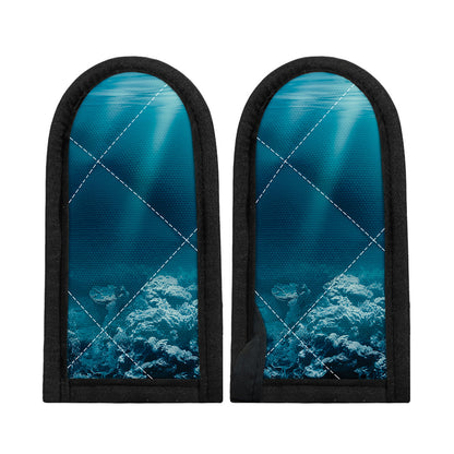Ocean Underwater Print Skillet Handle Cover