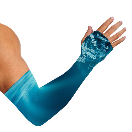 Ocean Underwater Print Sun Protection Arm Sleeves