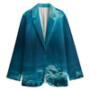 Ocean Underwater Print Women's Blazer