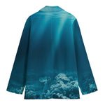 Ocean Underwater Print Women's Blazer