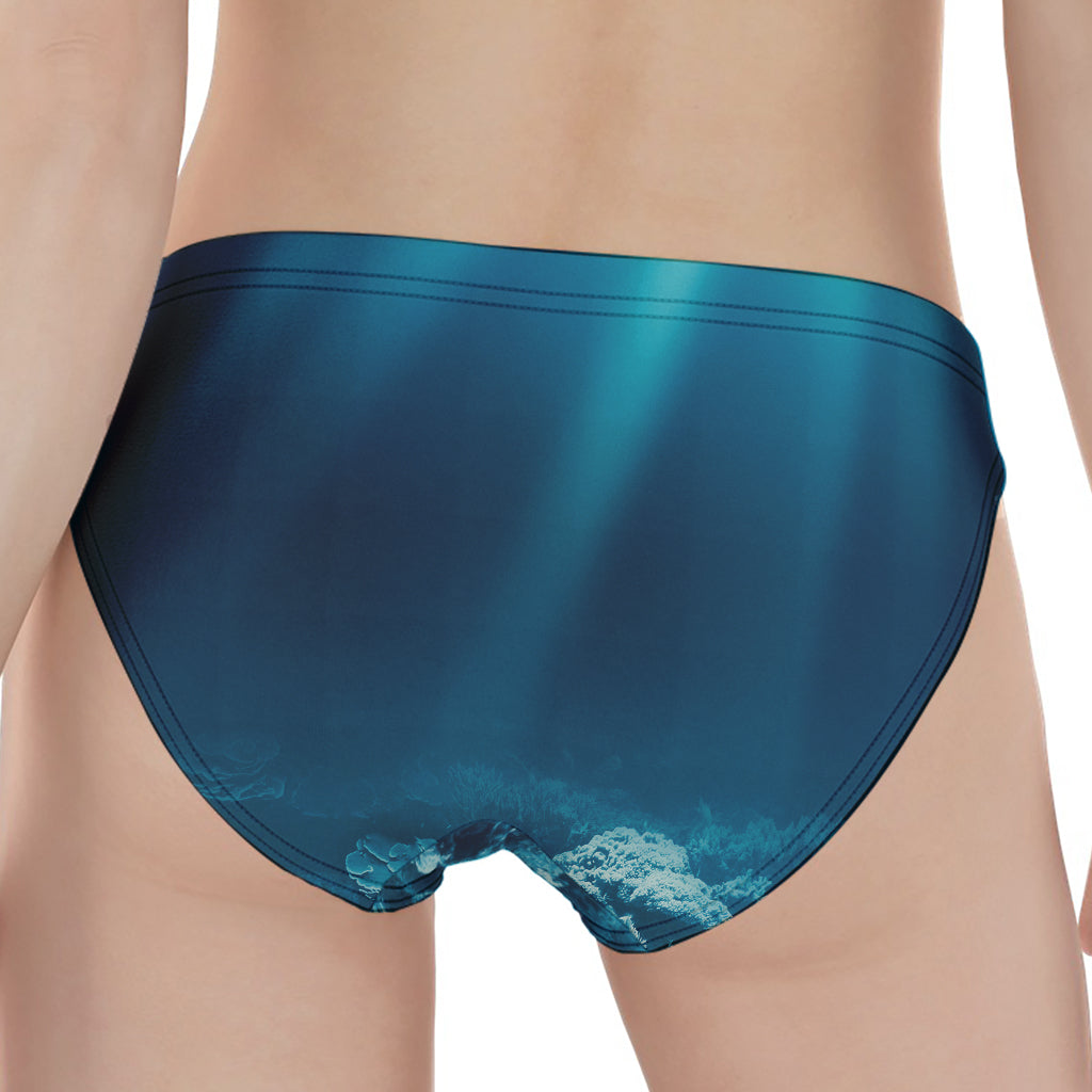 Ocean Underwater Print Women's Panties