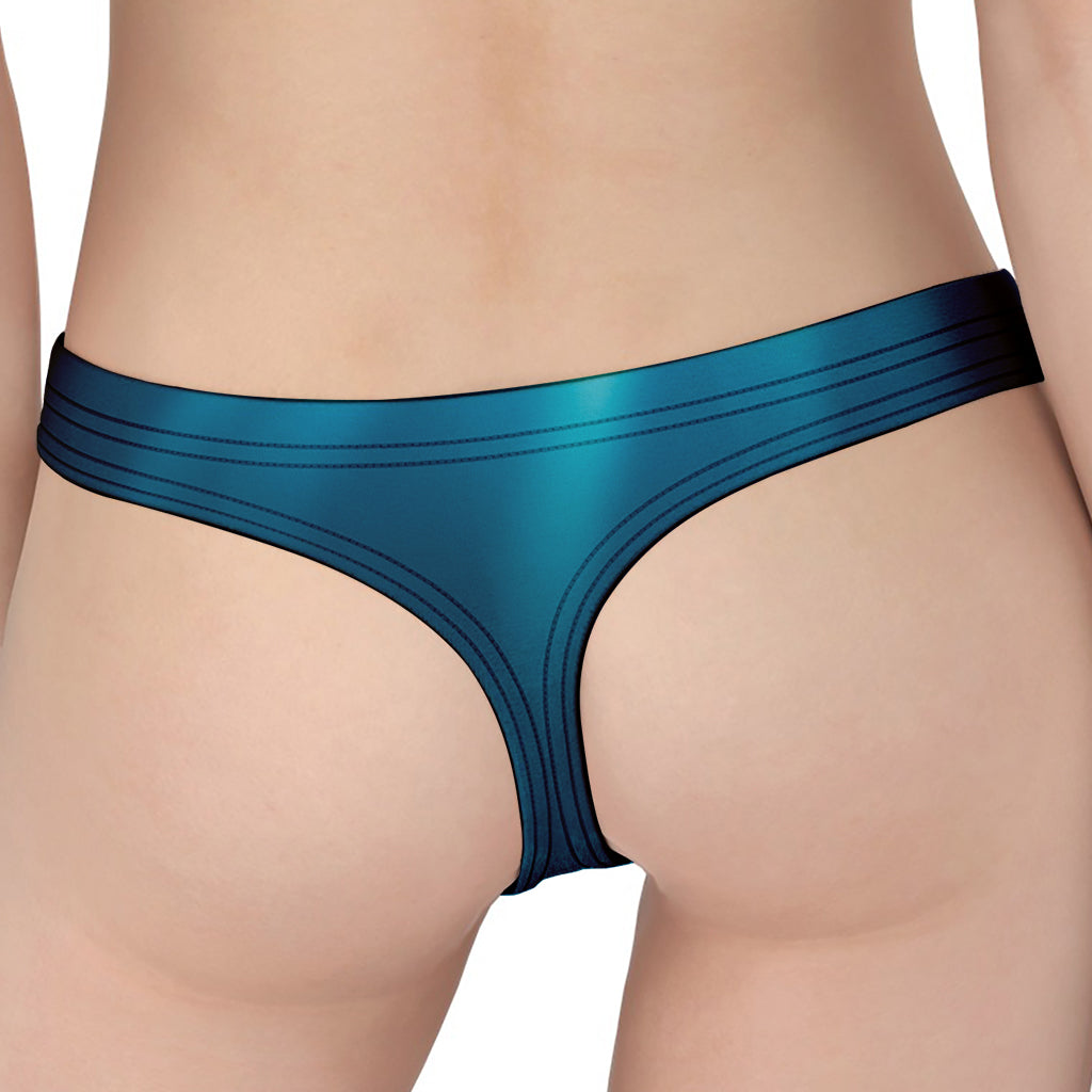 Ocean Underwater Print Women's Thong