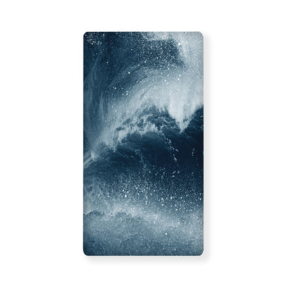 Ocean Wave Print Baby Crib Sheet