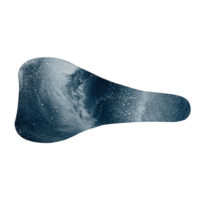 Ocean Wave Print Bicycle Seat Cover