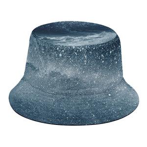 Ocean Wave Print Bucket Hat