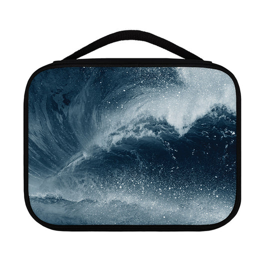 Ocean Wave Print Classic Bible Case