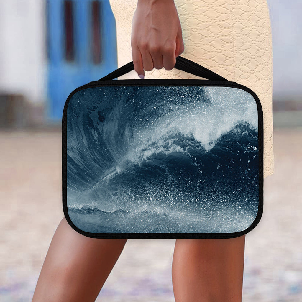 Ocean Wave Print Classic Bible Case