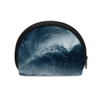 Ocean Wave Print Coin Purse