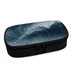 Ocean Wave Print Insulin Cooler Travel Case