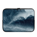 Ocean Wave Print Laptop Sleeve