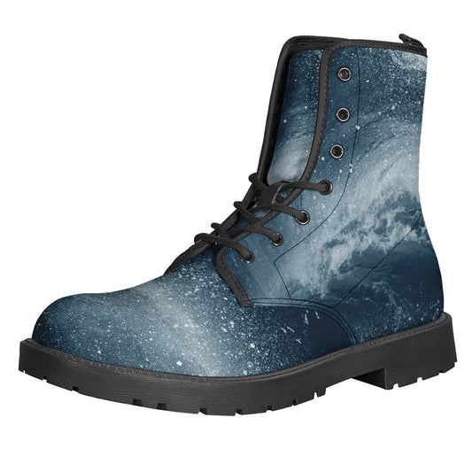Ocean Wave Print Backpack