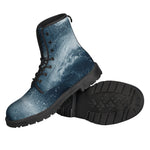 Ocean Wave Print Backpack