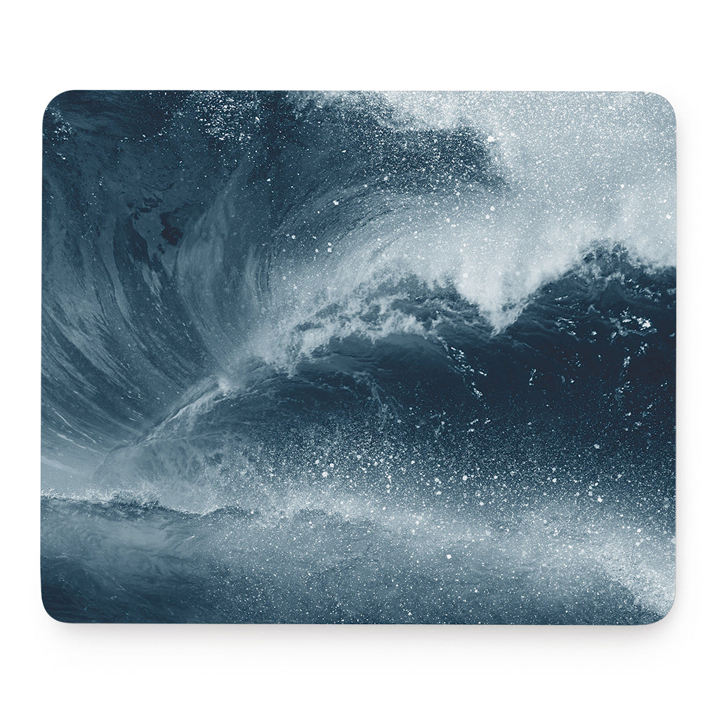Ocean Wave Print Mouse Pad