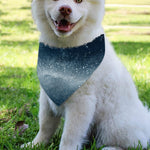 Ocean Wave Print Over The Collar Dog Bandana