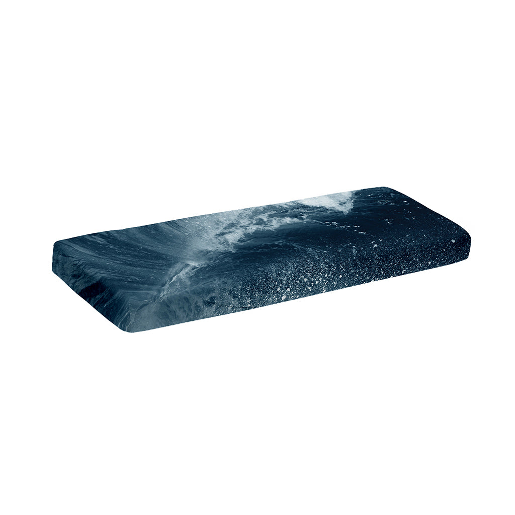 Ocean Wave Print Piano Keyboard Cover