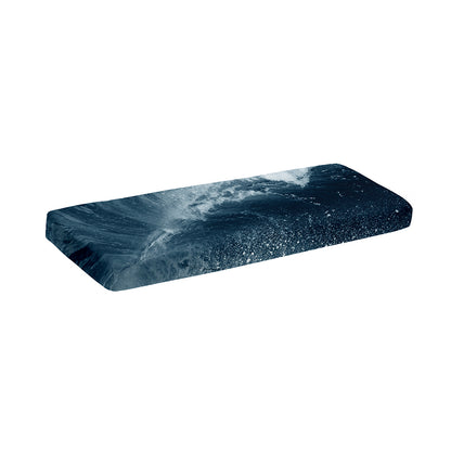 Ocean Wave Print Piano Keyboard Cover