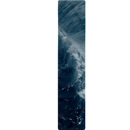 Ocean Wave Print Table Runner