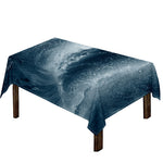 Ocean Wave Print Tablecloth