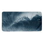 Ocean Wave Print Towel