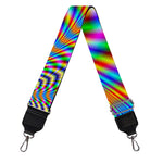 Octagonal Psychedelic Optical Illusion Bag Strap